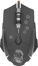 Wired gaming mouse Killer GM-170L black,7 buttons, 3200dpi