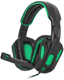 Gaming Headset Kopfhörer mit Mikrofon Warhead G275 2x3,5 Kabel 1,8m green/black