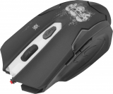 PC Gaming Maus Skull GM-180L schwarz USB Kabel 6 Tasten LED light 3200dpi optisch