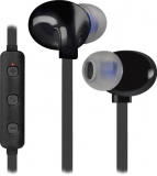 Bluetooth Headset Drahtloses Stereo Kopfhörer mit Mikrofon und Bedienungstasten am Kabel FreeMotion B655 schwarz