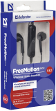 Bluetooth Headset Drahtloses Stereo Kopfhörer mit Mikrofon und Bedienungstasten am Kabel FreeMotion B650 schwarz